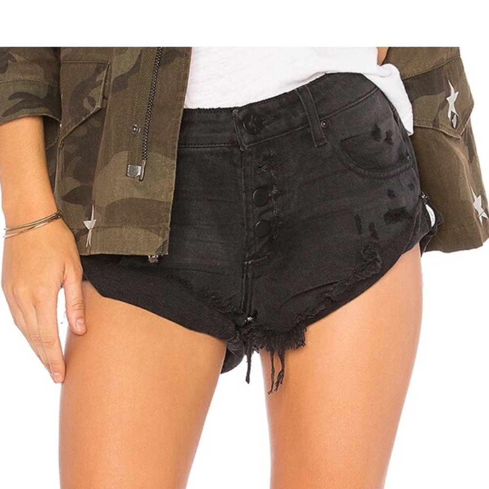 Bandit shorts in black oak